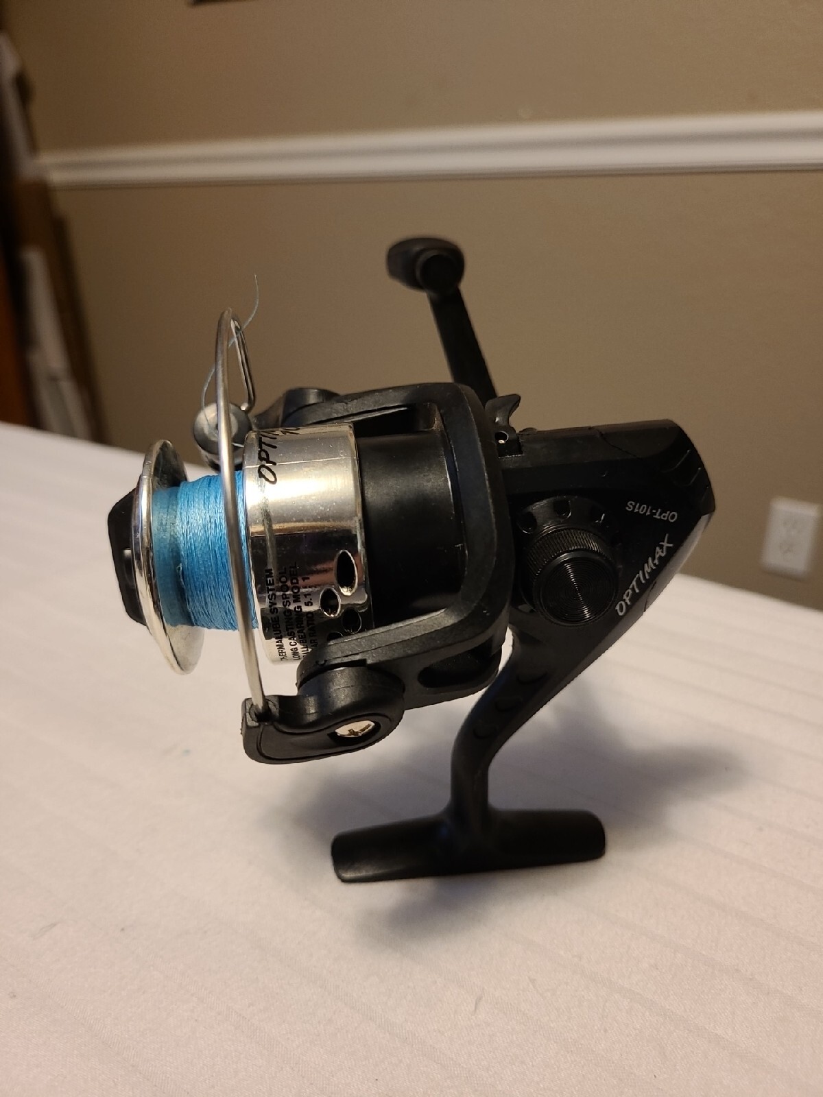 OPTIMAX OPT- 101S  SPINNING REEL Thermal Lube System 1 Ball Bearing 5.1:1