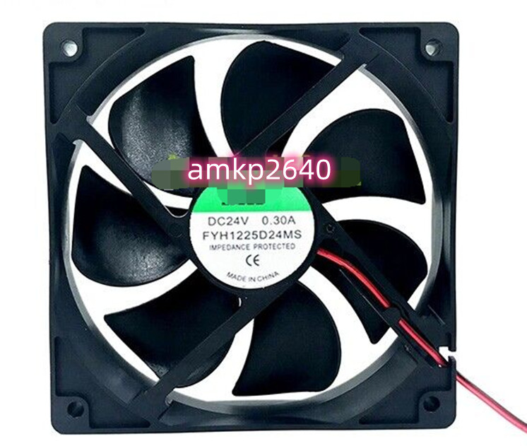 for FYH1225D24MS Cooling Fan 2-Wire DC24V 0.30A 12CM 12025 2pin #am