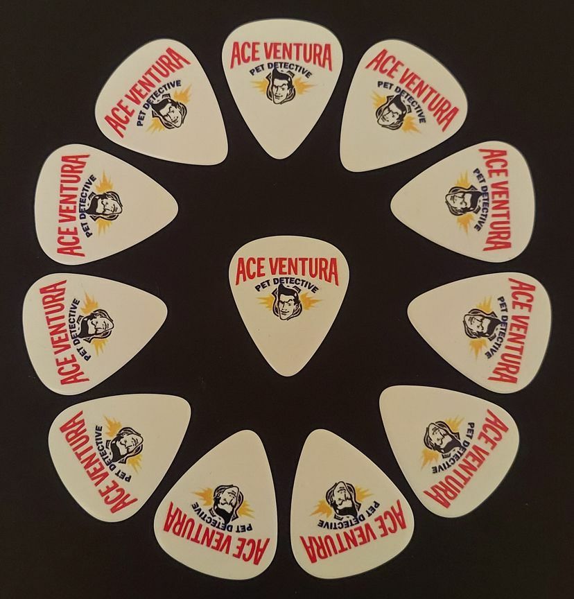 Ace Ventura Pet Detective Guitar Picks (12 picks) - (Buy 2, save 50% on 2nd)