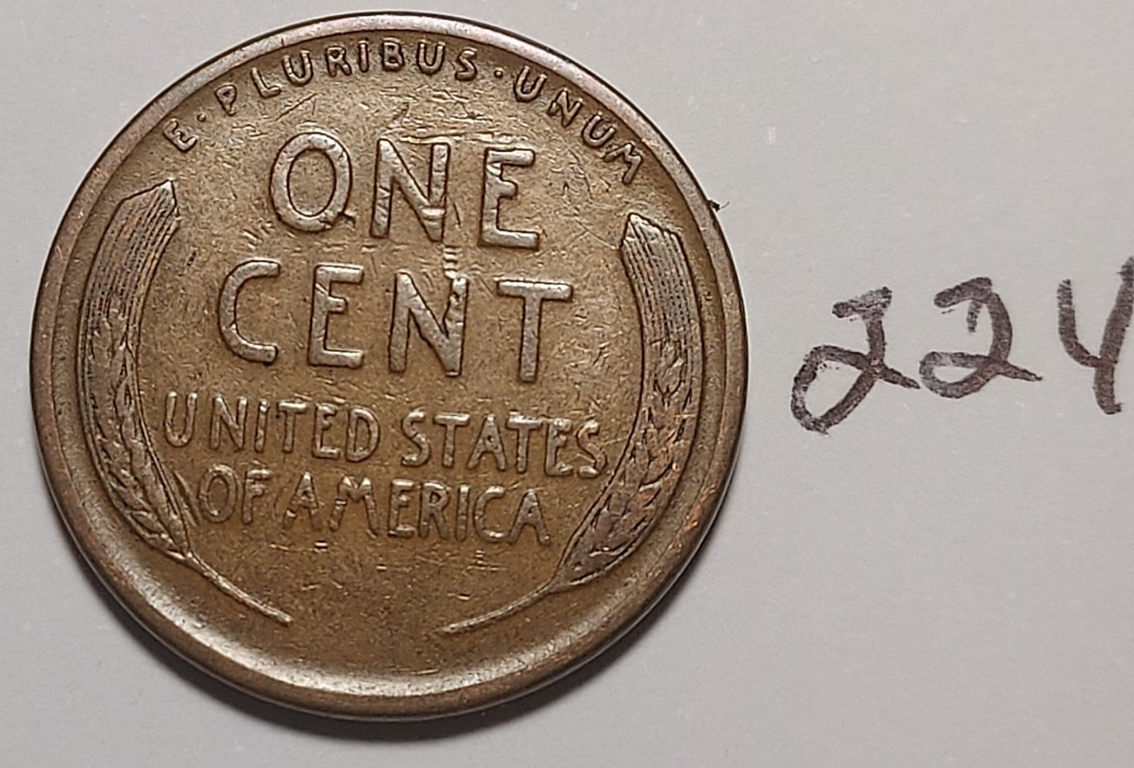 1929-S Lincoln Wheat Cent FINE #224