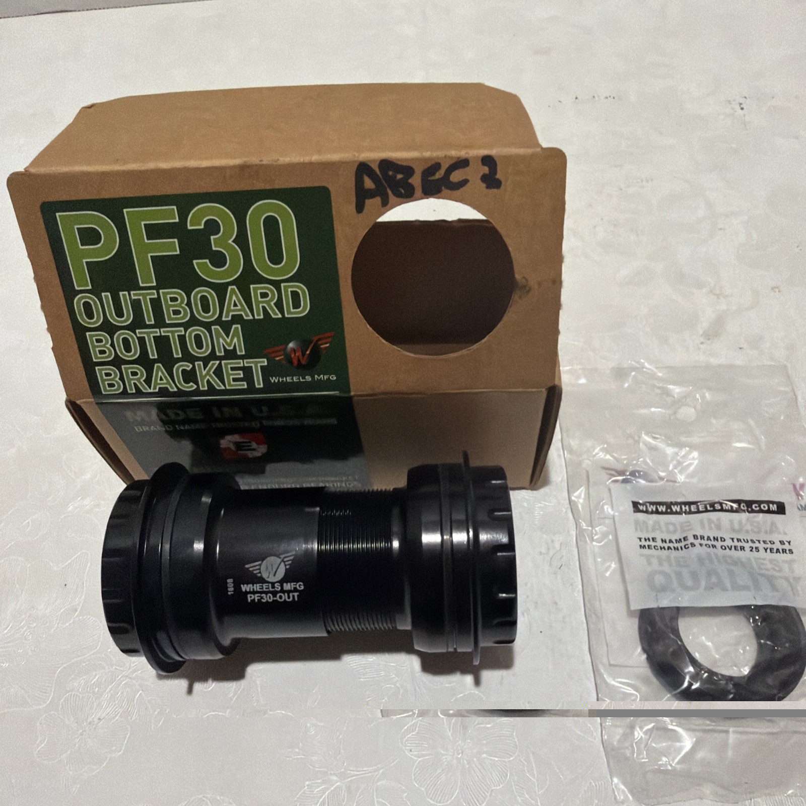 Wheels Manufacturing Shimano PF30 Thread Together Outboard BB PF30-OUT-1 NEW
