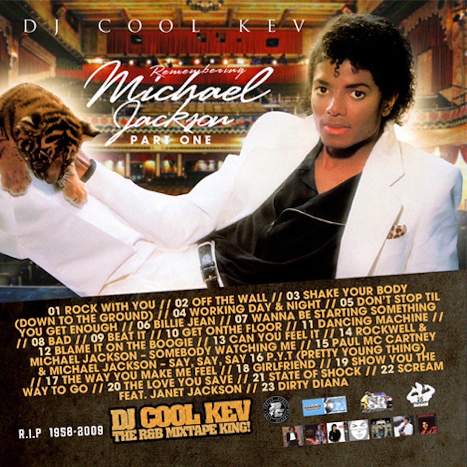 DJ Cool Kev – Remembering Michael Jackson -OLD SCHOOL HIP HOP R&B MIXTAPE MIX CD