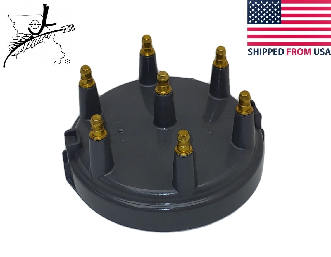 Ford 300 6 Inline Six Engine Distributor Cap Premium Brass Contacts, Truck F 150