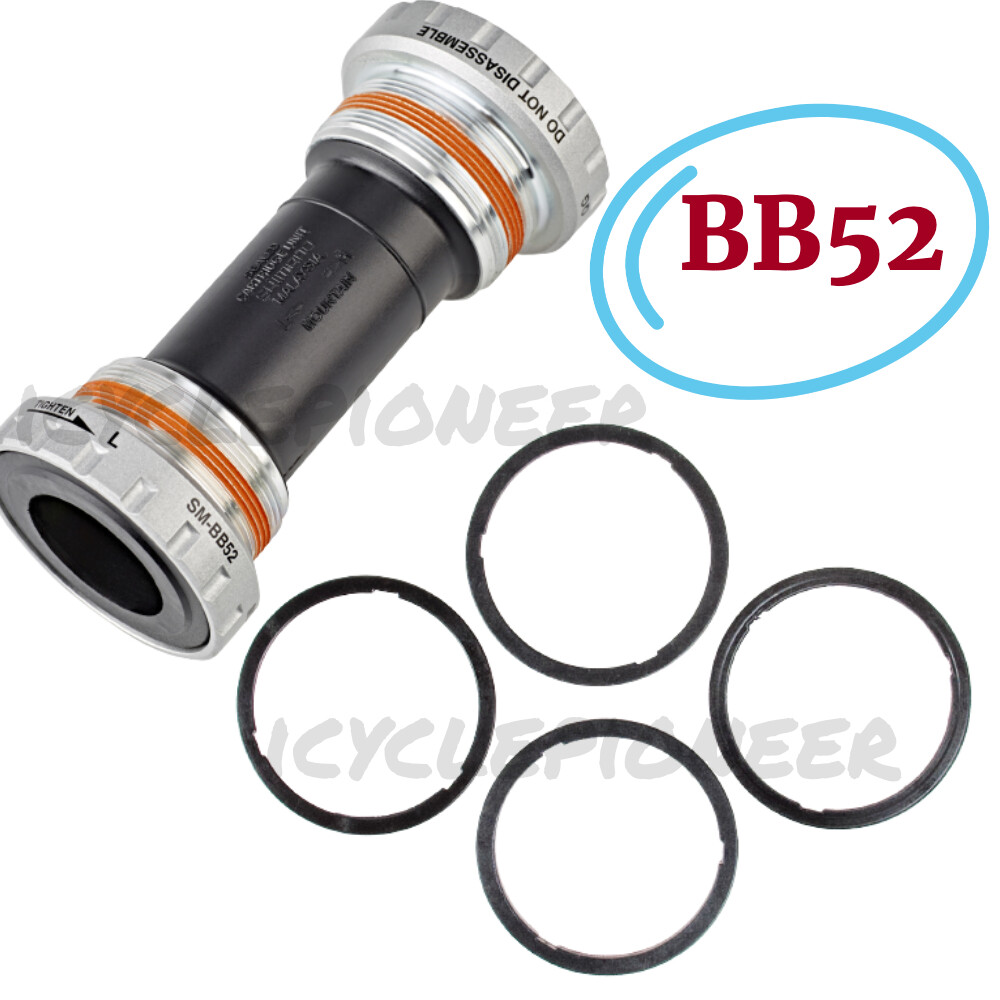 Shimano BB52 Deore Hollowtech II  BSA  Bottom Bracket (68/73mm)