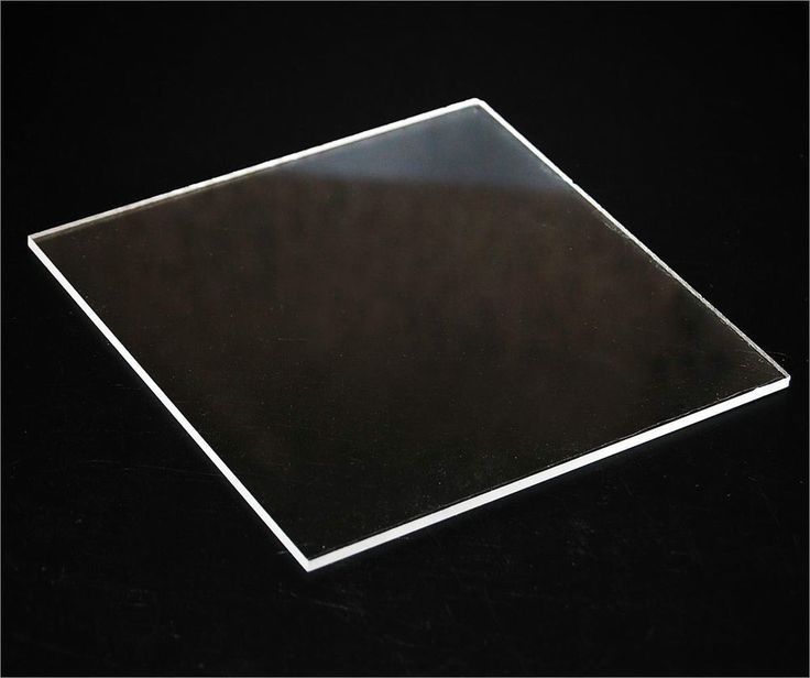 Polycarbonate Sheet Clear Transparent  0.250” - 1/4” Thickness You Pick The Size