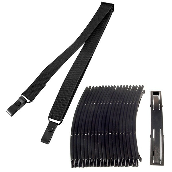 20 NEW 7.62x39 10rd Steel Stripper Clips + Black Canvas Sling for SKS Rifle