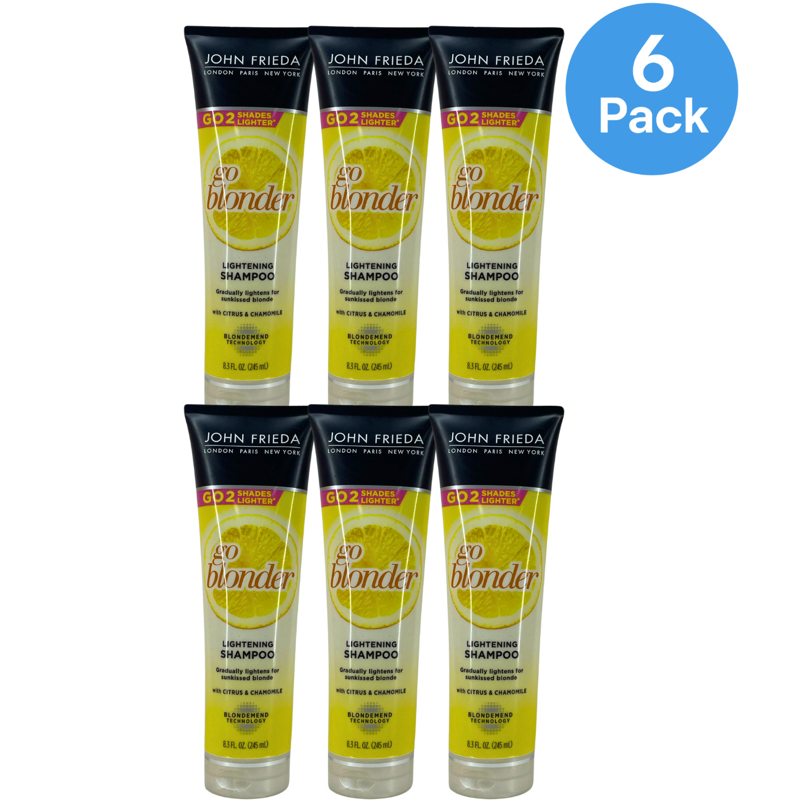 John Frieda Sheer Blonde Go Blonder Lightening Shampoo with Citrus & Chamomile