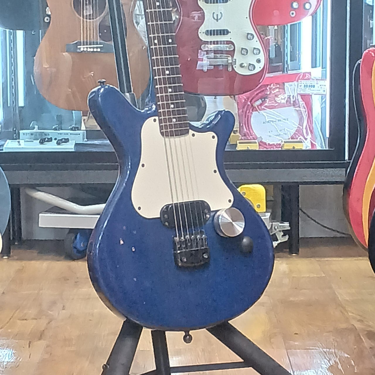 [GRECO] MQ-600 model Blue 1989 With Gig bag Electric Guitar Used From Japan