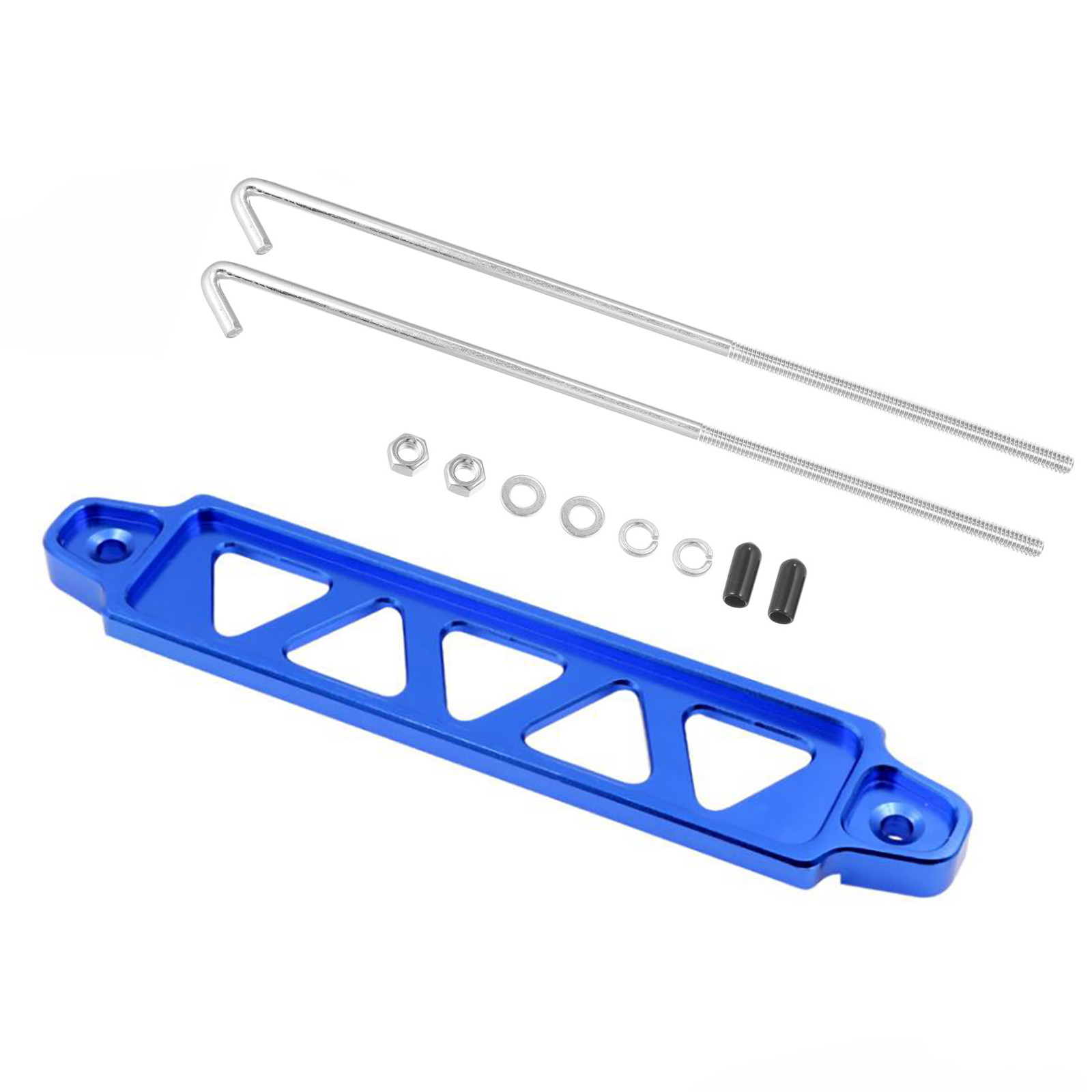 Car Battery Hold Down Tie Down Mount Bracket w/ Hook Bolt Kits Car Replacement
