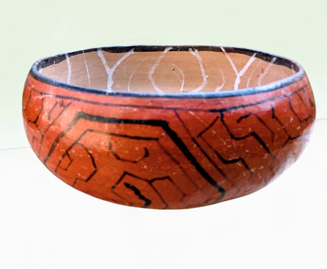 Shipibo-Conibo Tribe Polychrome Pottery Peruvian Handmade