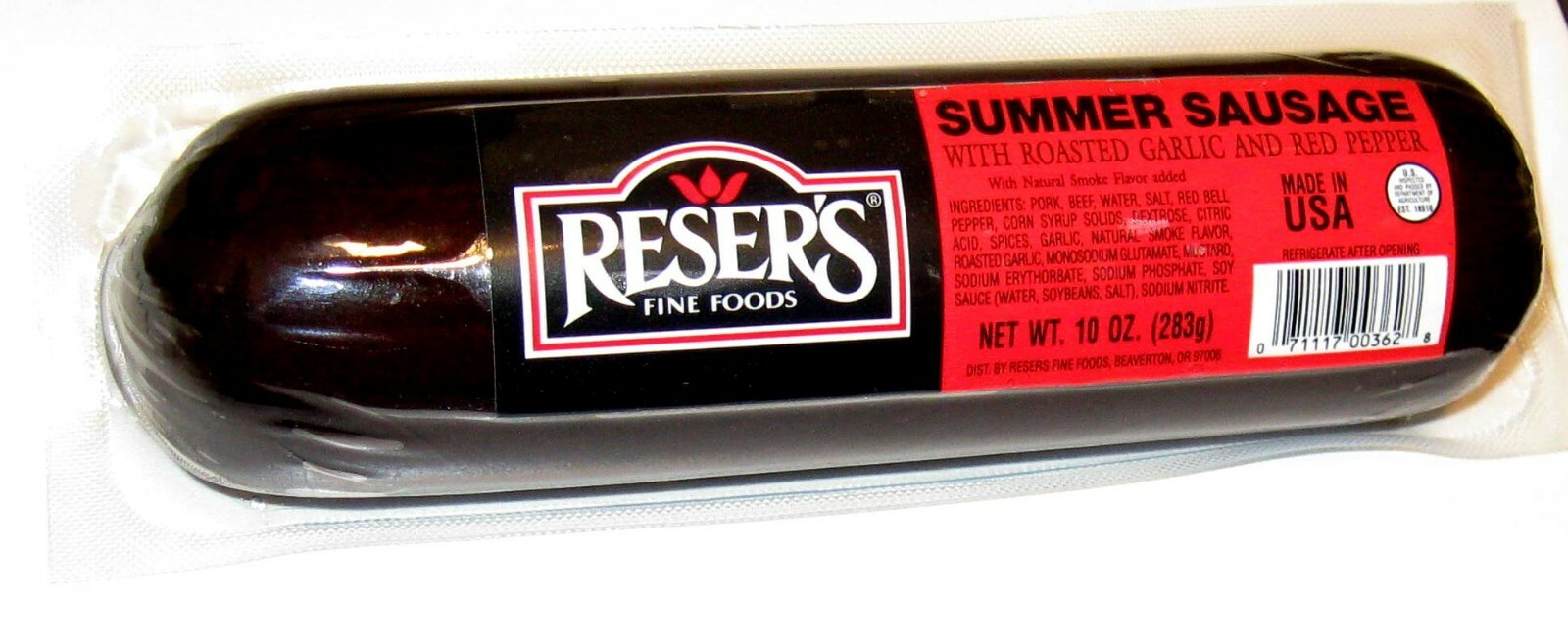 Reser's Assorted Summer Sausages Party Pack / Smoked / Garlic Red Pepper 20 oz.