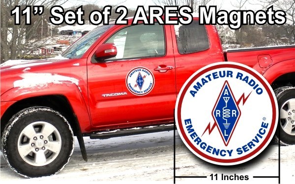 ARES - Amateur Radio Emergemcy Service Car / Truck Magnets SKYWARN Ham