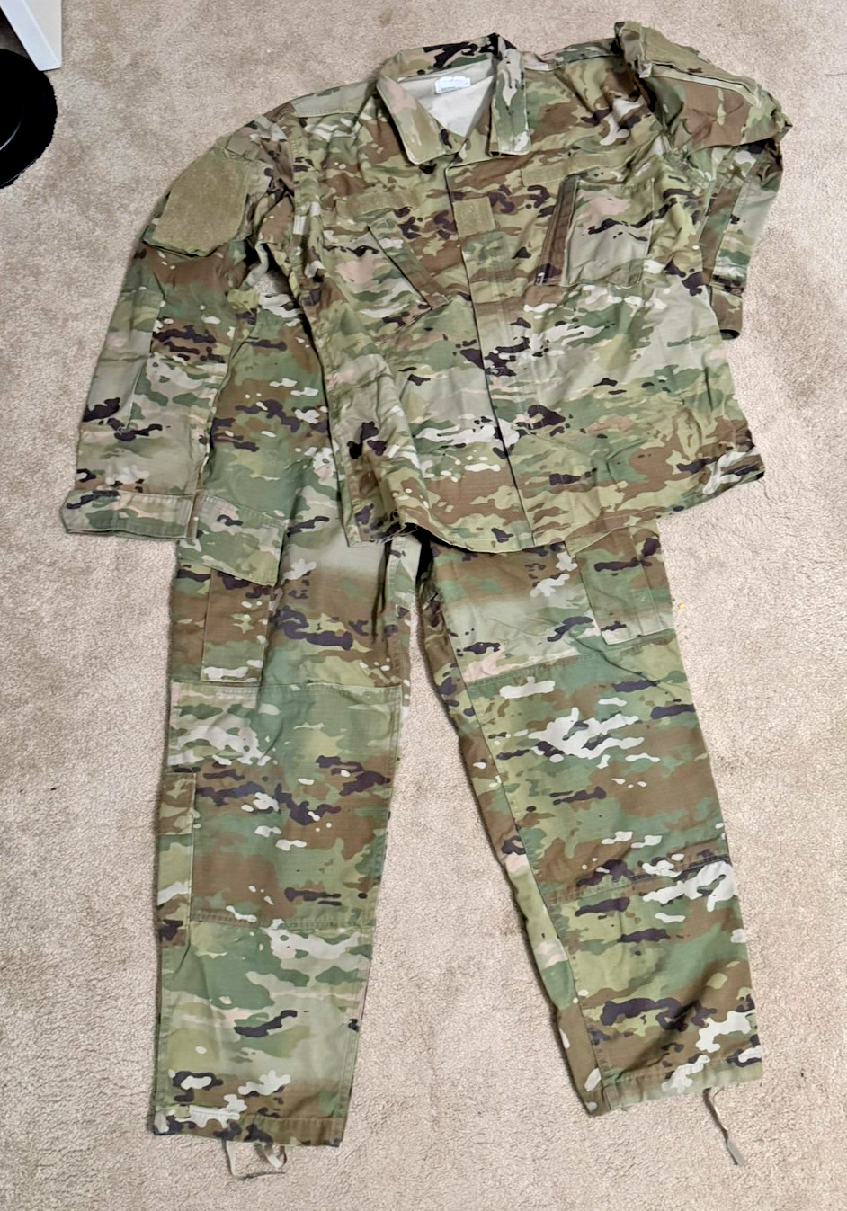 US Army OCP Uniform Set | Coat XL-Regular & Pants L-Regular | Scorpion - B-D