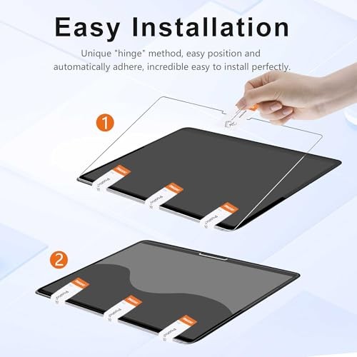 2 Pack Screen Protector for iPad Air 11" M2-M3 (2024-2025)