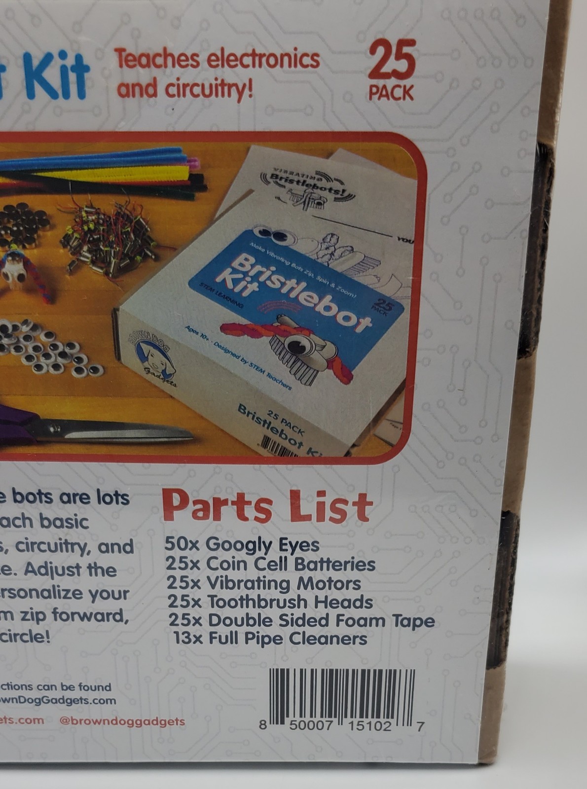 Stem Learning Bristlebot Kit