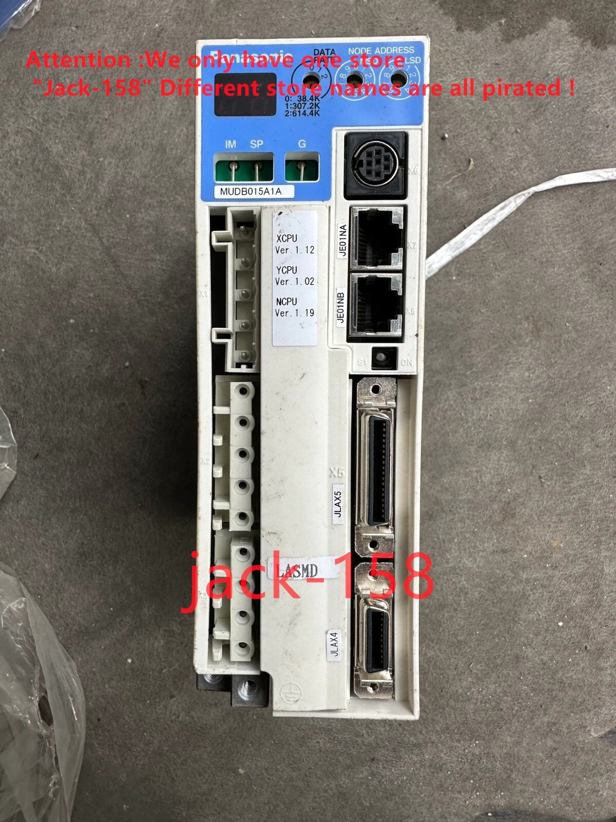 MUDB015A1A BY DHL OR Fedex