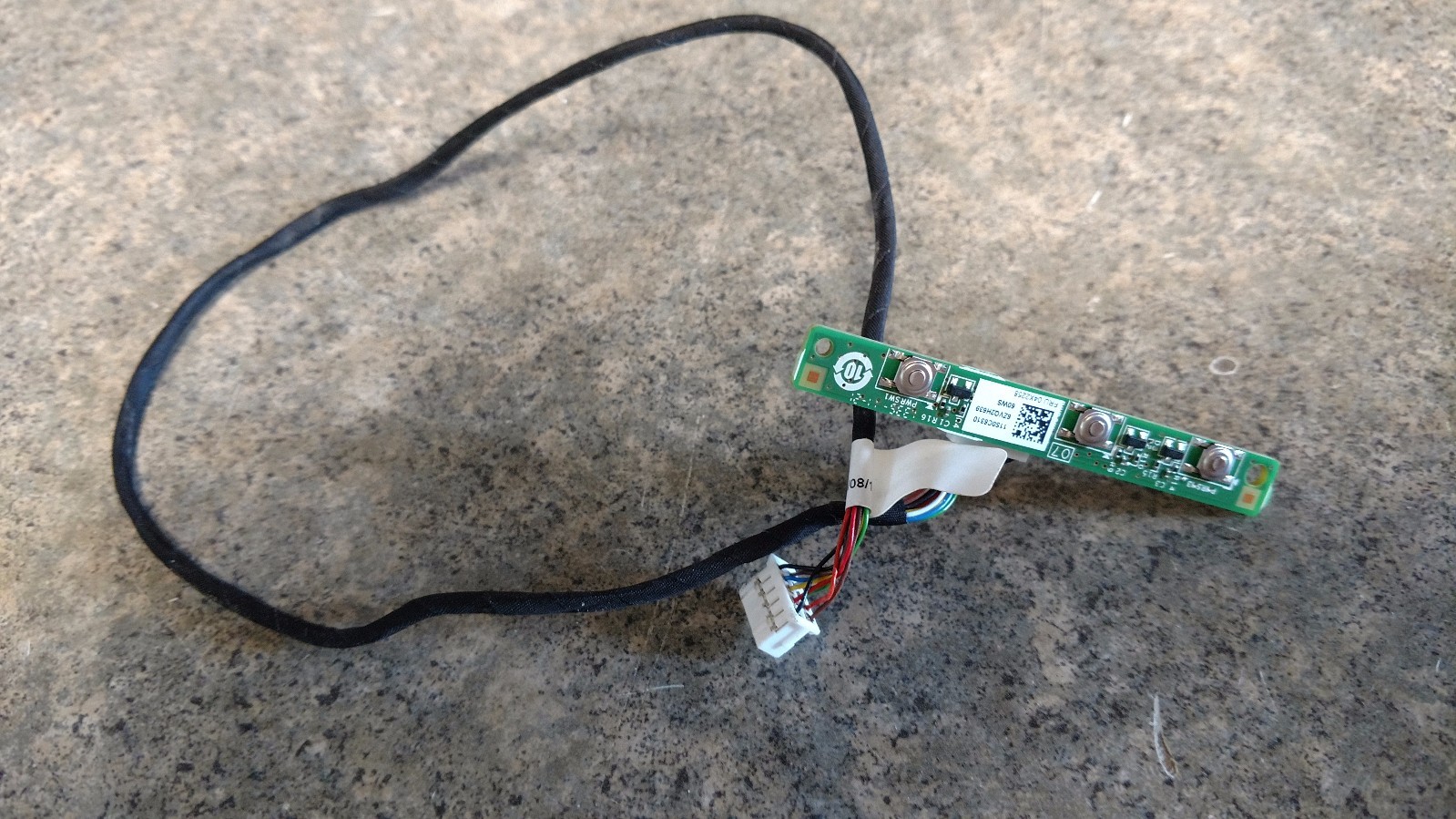 Lenovo Thinkcentre M73z AIO Power Switch Button Board 04x2258 W/CABLE