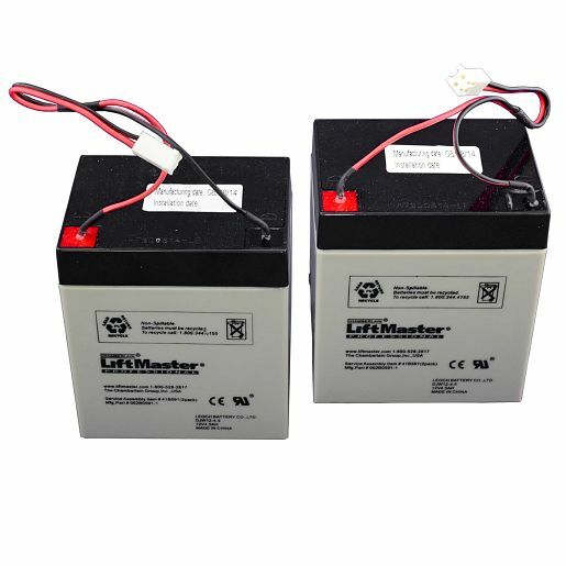Liftmaster 41B591 / 41B0591 2PK Battery Replacement for BBU Battery Back-Up Unit