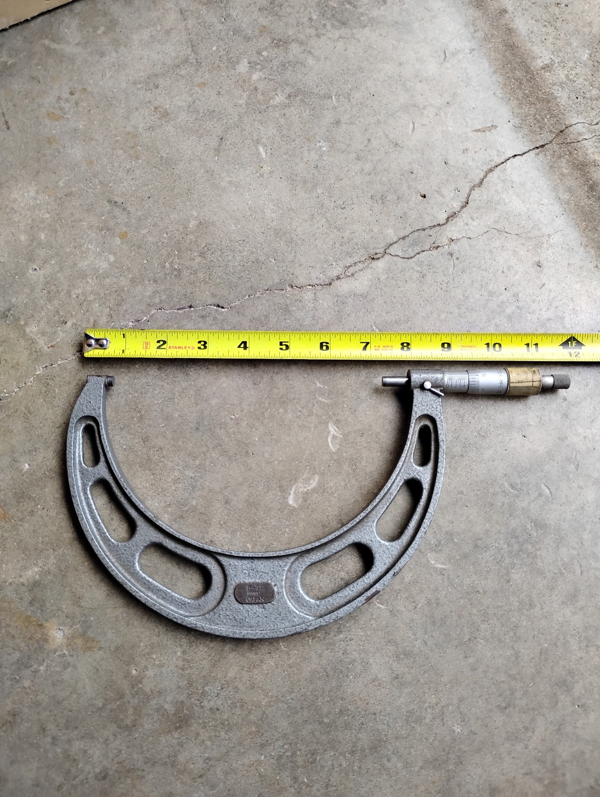 NSK Outside Micrometer 6-7 Inch Japan