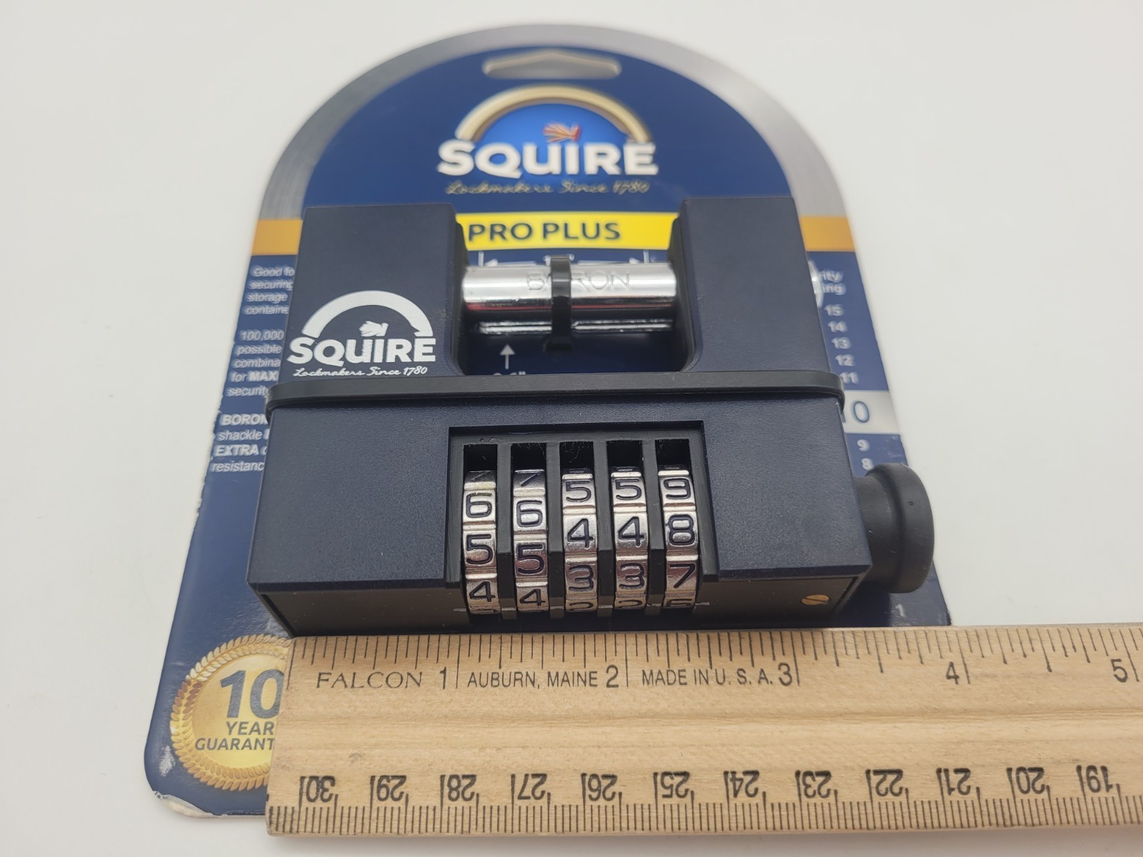 Squire CBW85 Recodable Combination Security Padlock Heavy Duty New Package