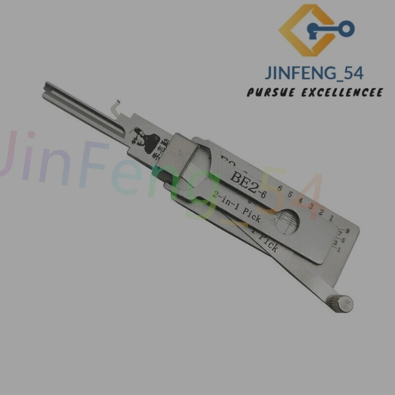 Lishi 2 in 1 Tool BE2-6