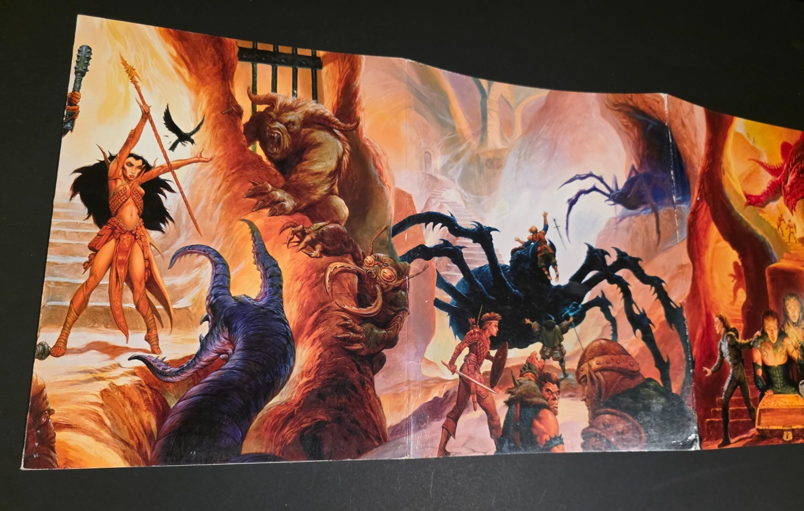 Dungeons & Dragons 3rd Edition Dungeon Master Screen & Combat Planner ☆ D&D ☆