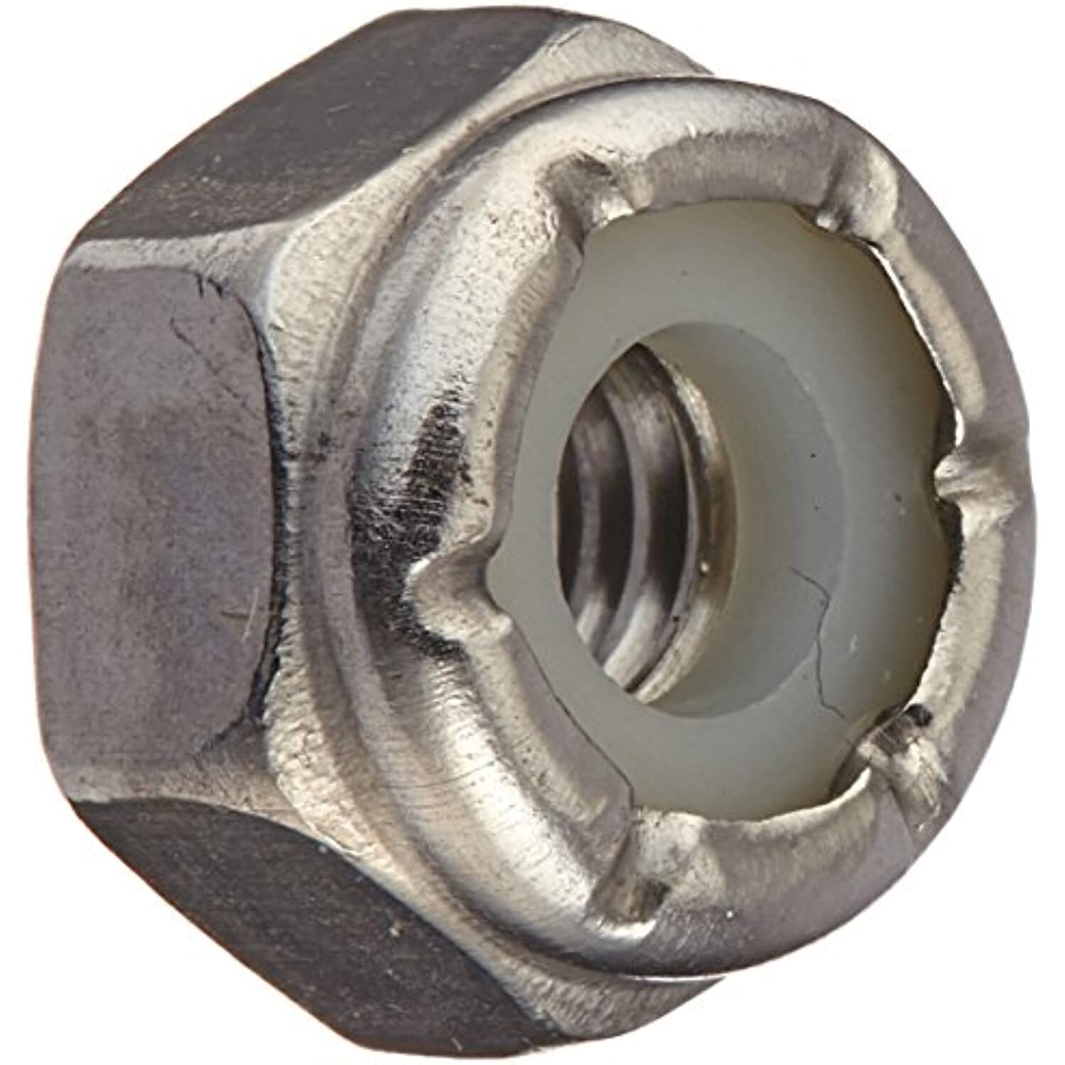The Hillman Group 829754 10 by 32-Inch Stainless Steel Nylon Insert Locknut,