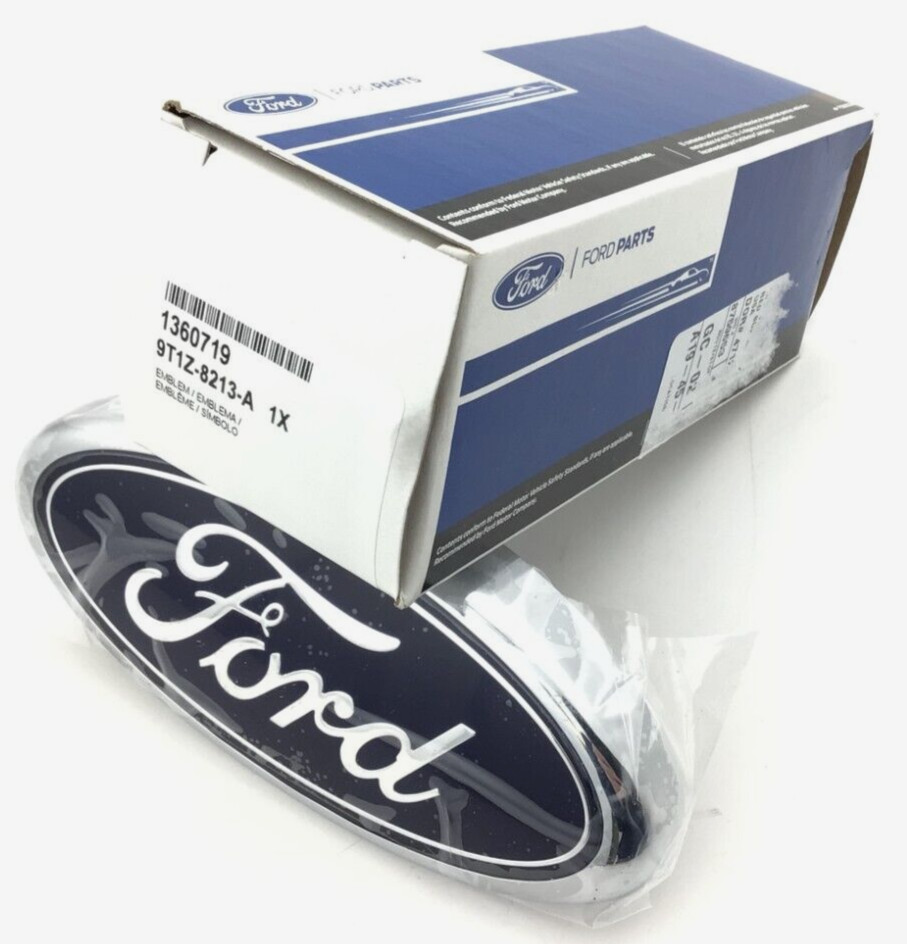 2010 - 2013 Ford Transit Connect Front Grille blue oval emblem OEM 9T1Z-8213-A
