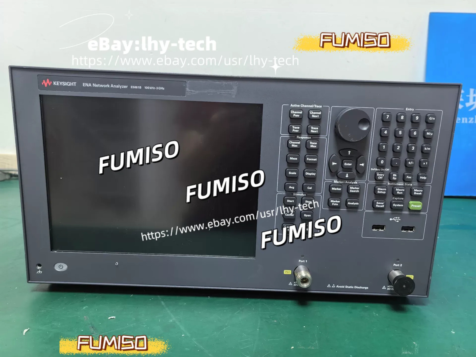 KEYSIGHT E5061B with options3L5，005&lhy