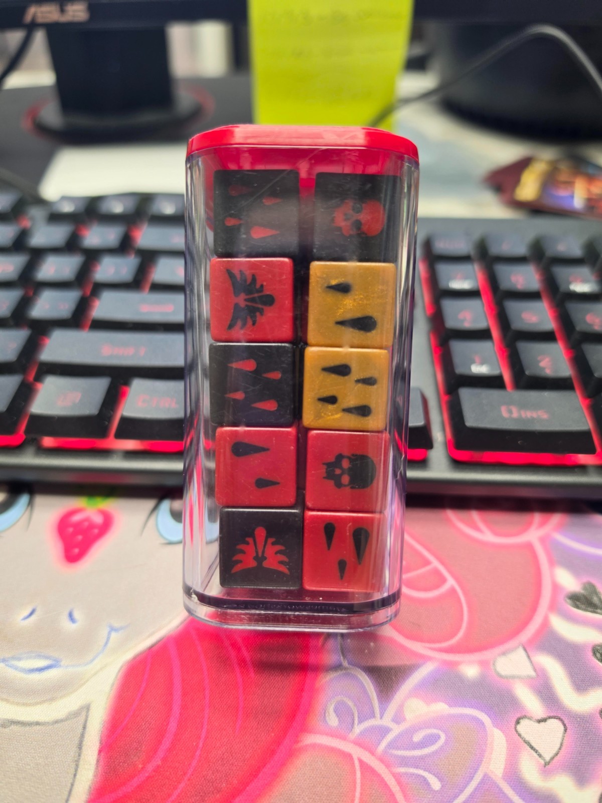 Blood Angels Dice Set (20) Warhammer 40K (Read Description)