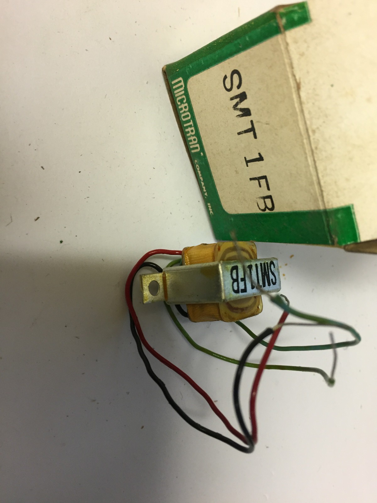 SMT1-FB   MICROTRAN SUB  MINI AUDIO  TRANSFORMER  200/50 PRI 250,000/62,500 SEC