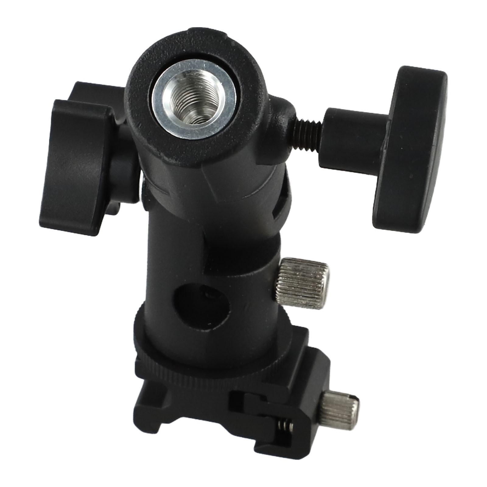 Metal Light Bracket with 1/4 Screw for For soft Reflective Umbrella Setup