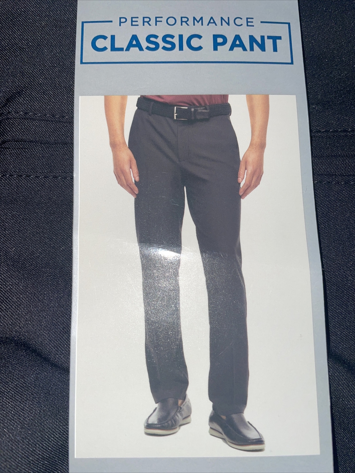 Men's Greg Norman Black 36 x 30 Performance Classic Pants