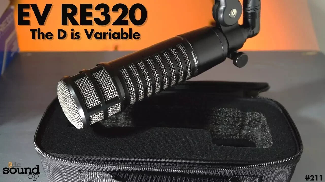 Electro-Voice RE320 Large Diaphragm Dynamic Vocal Microphone