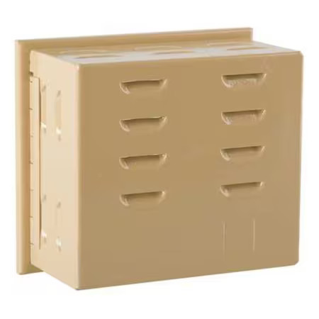 Zoro Select 13J041 Universal Thermostat Guard, Tan, Metal, 13J041
