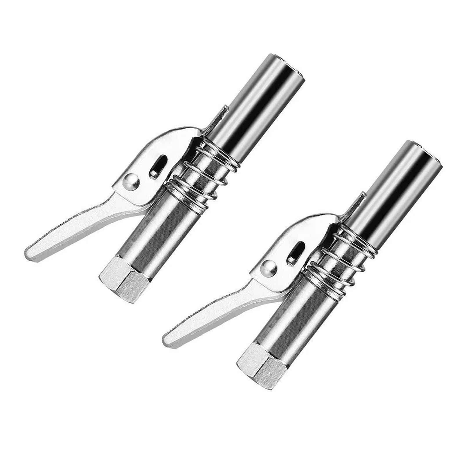 2Pcs 12000PSI High Pressure Grease Coupler Nozzle Pump Oil Injection Nozzles