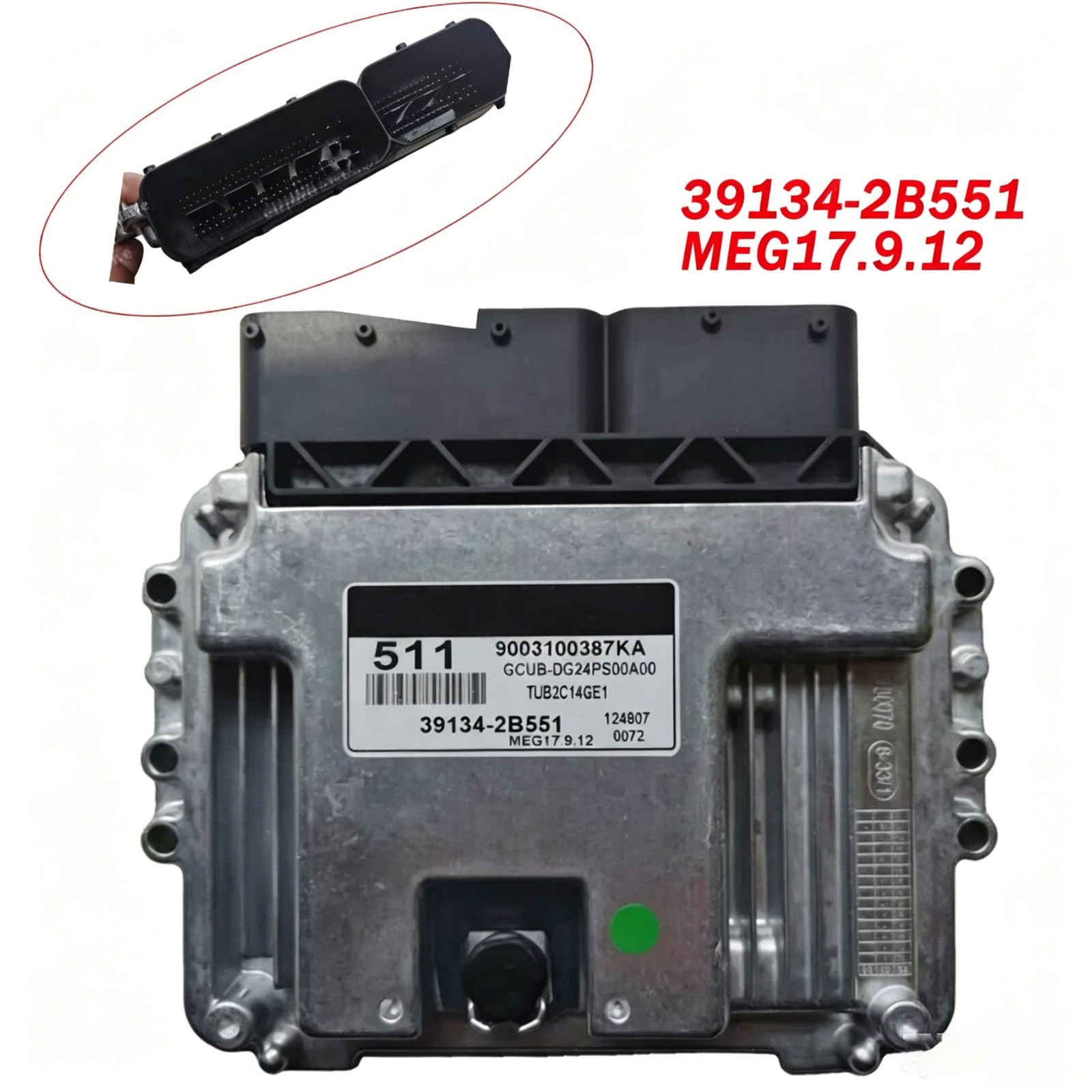 39134-2B551 Engine Car Electronic Control Unit ECU 511 MEG17.9.12 for KIA US