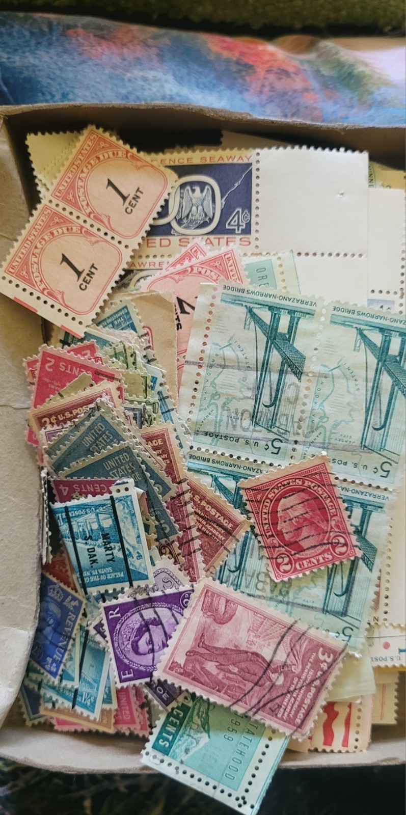 Vintage Stamp Collection