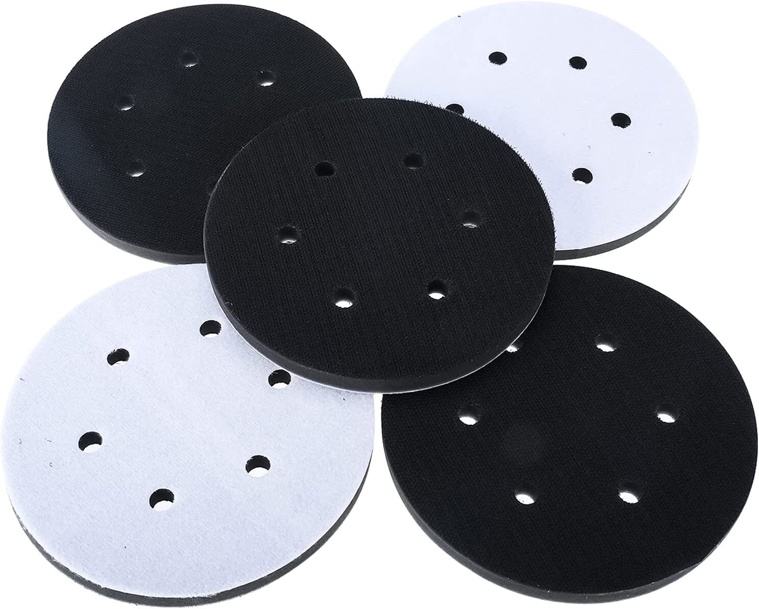 6in Hook & Loop Foam Interface Buffer Backing Pad for Sanding Pads Sanding Disc