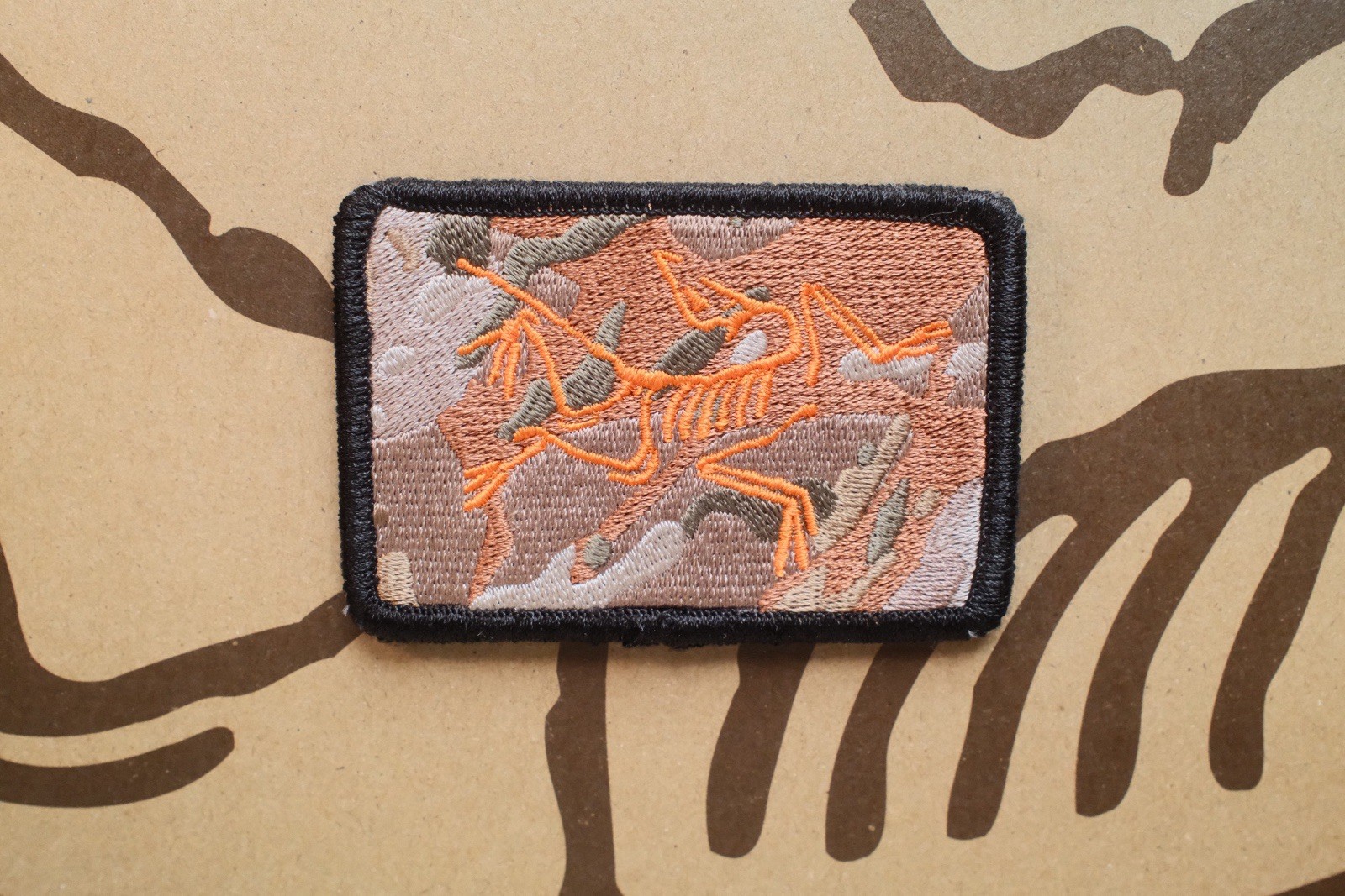 Arc’teryx Shot Show 2026 Deadbird Motiff Patch (Hook Backed)