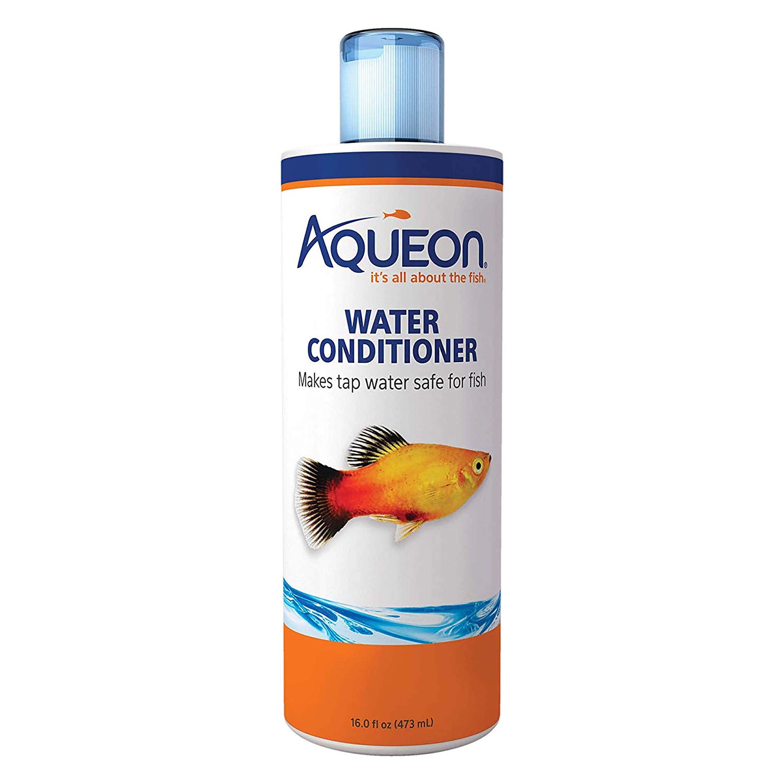 Aquarium Fish Tank Water Conditioner Bottle, 16 ounces