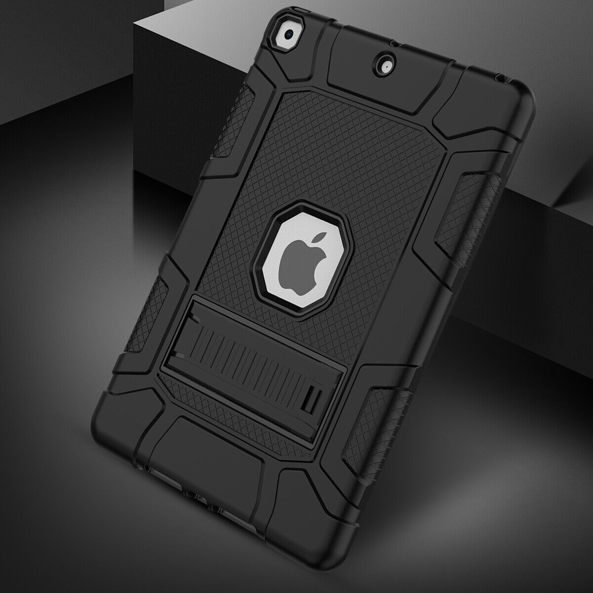 Case For iPad 9th Generation Heavy Duty Shockproof Rugged Cover+Screen Protector