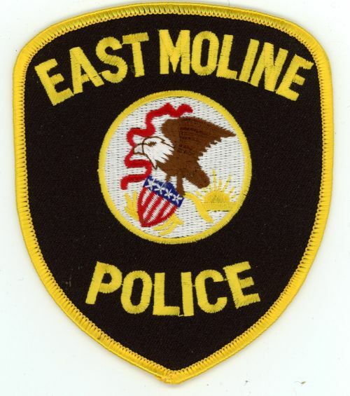 ILLINOIS IL EAST MOLINE POLICE NICE SHOULDER PATCH SHERIFF
