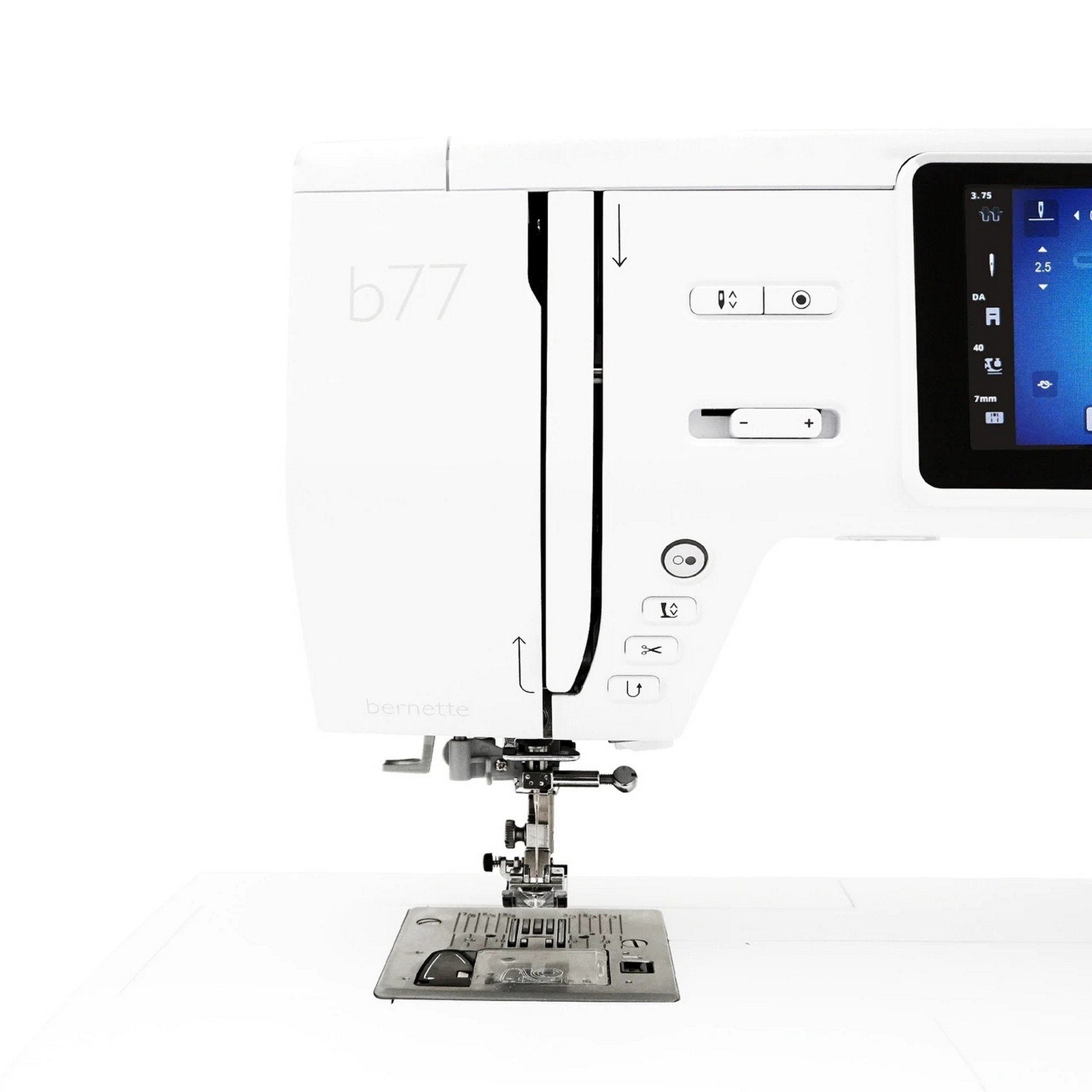 Bernette B77 Deco Sewing & Quilting Machine Bundle with 100 Thread Spools