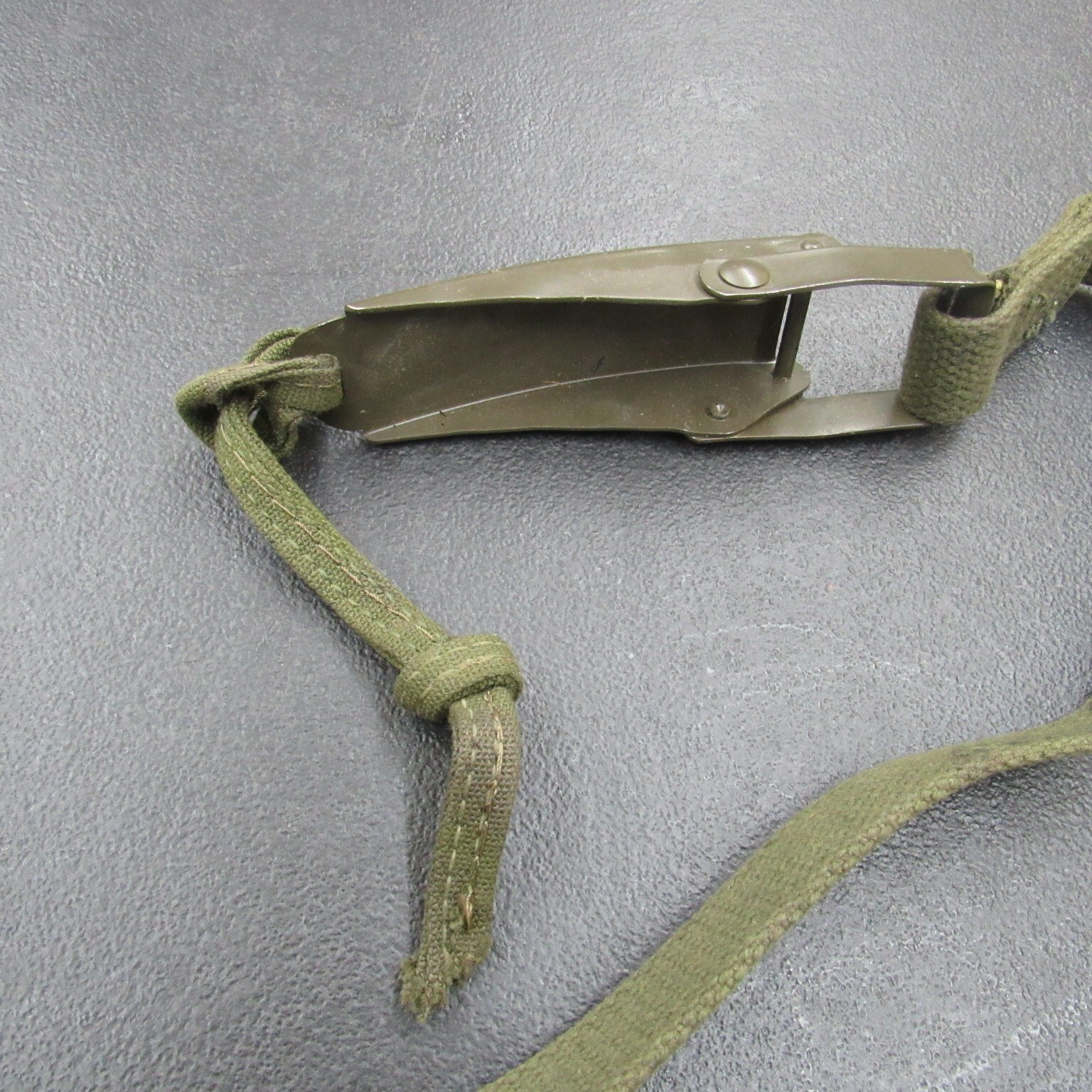 US MILITARY Pack Board TIE DOWN STRAP 1950s Jerry can quick release