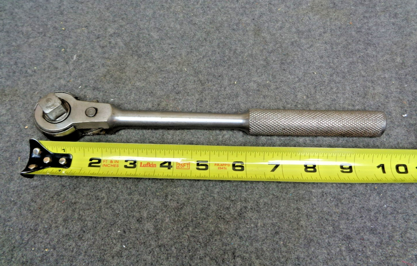 Vintage THORSEN 77 Open Gear Head Ratchet 1/2" Drive Socket Wrench