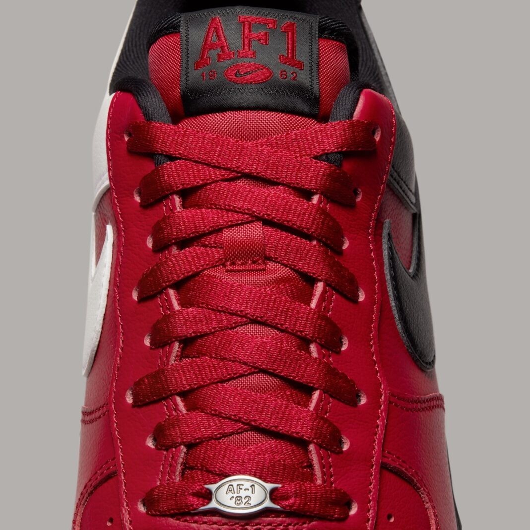 Nike Air Force 1 '07 LV8 Shoes Red Black White IB6847-600 Mens Size's NEW