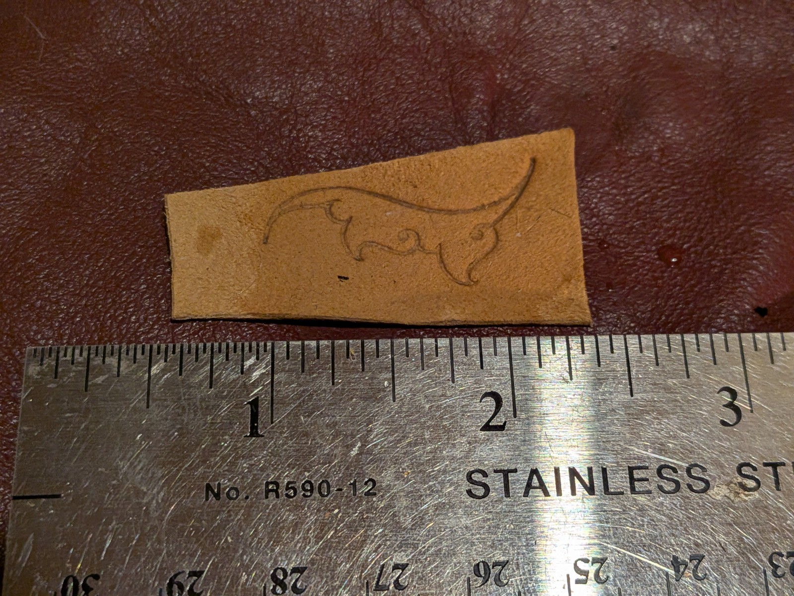 Bookbinding Gilding Finishing Embossing Tool Stamp