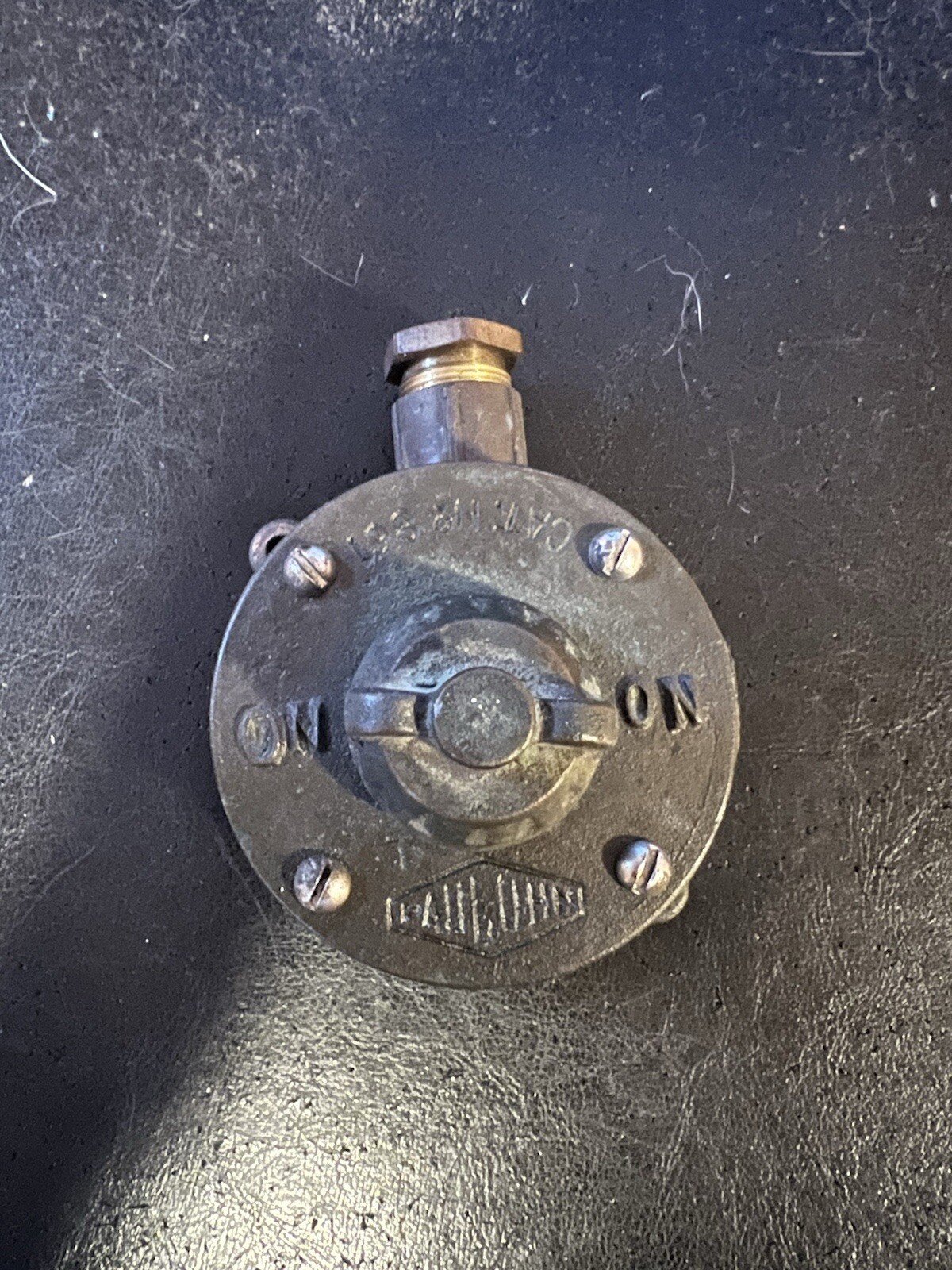 Paul Uhn Rotary Switch Brass