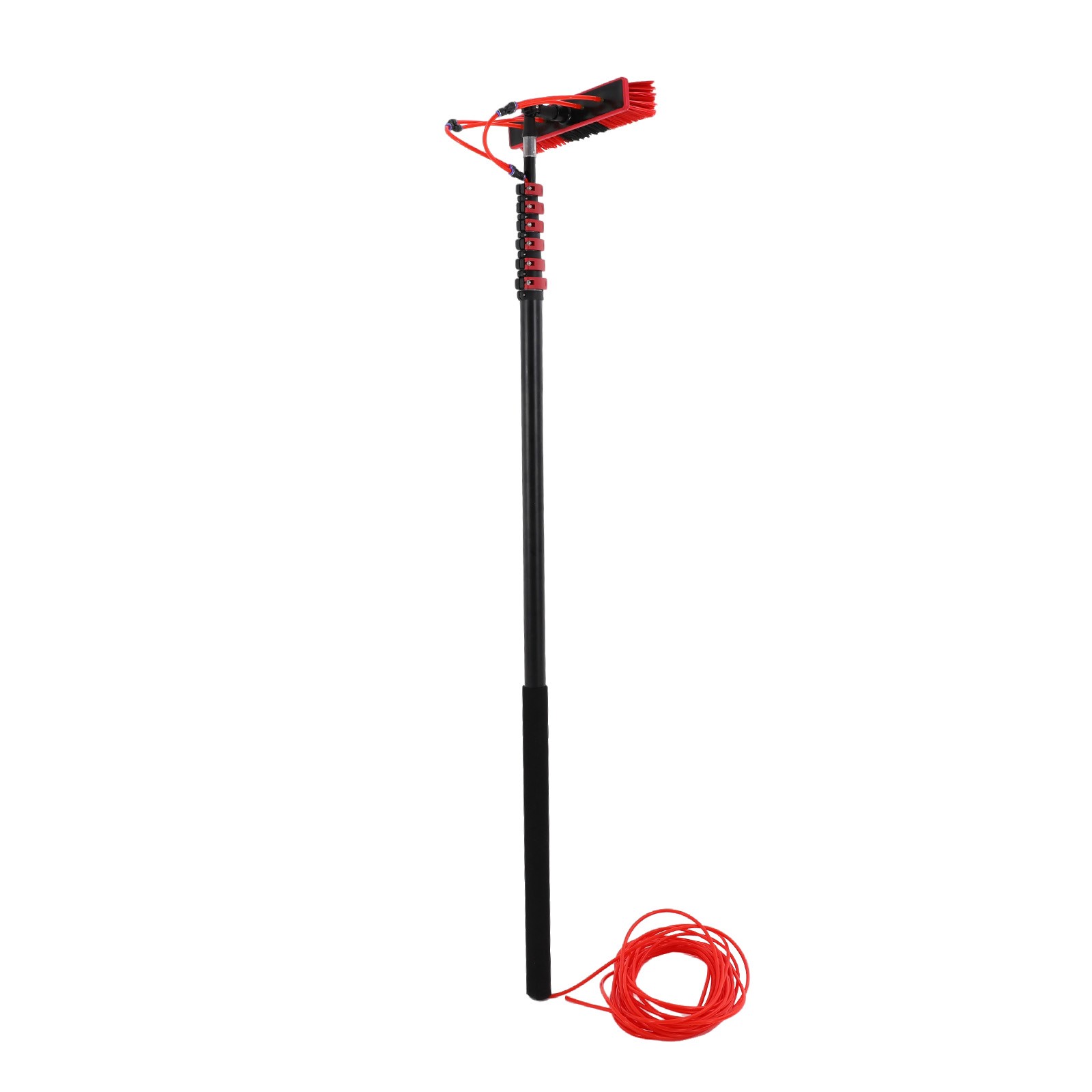 Solar Panel Cleaning Brush Outdoor Window Adjustable Pole Cleaning Kit Modern